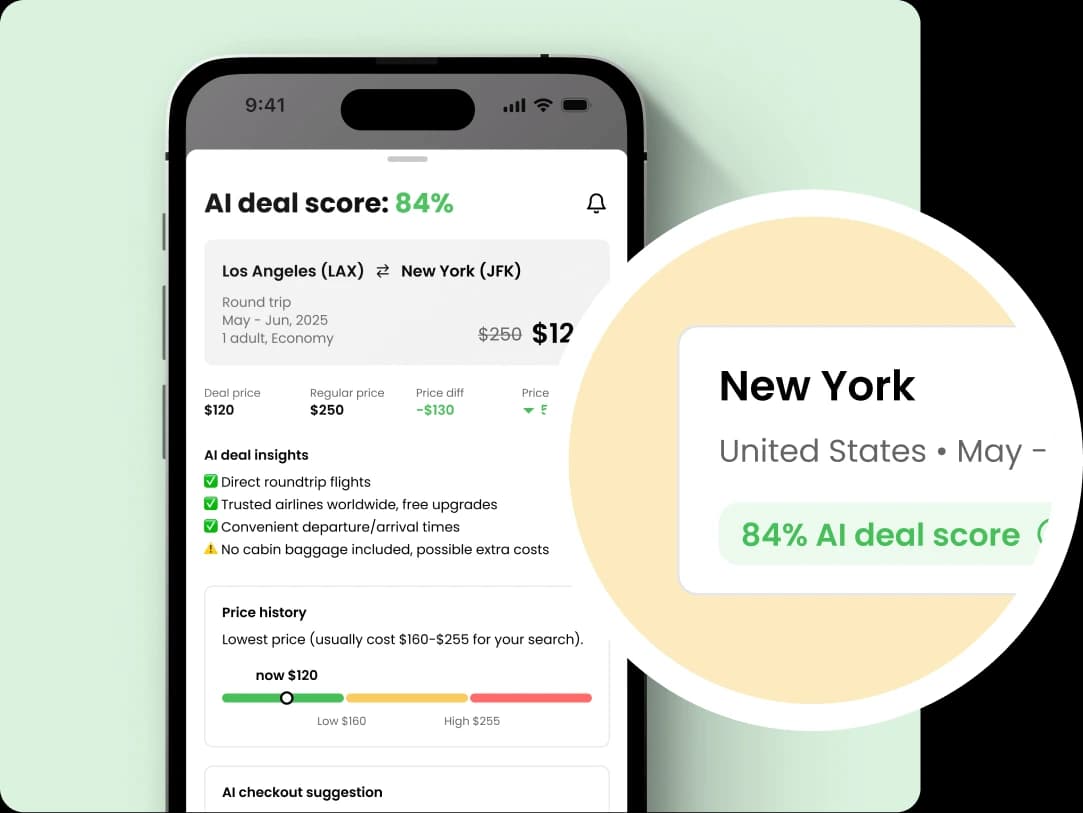 AI deal score example in app